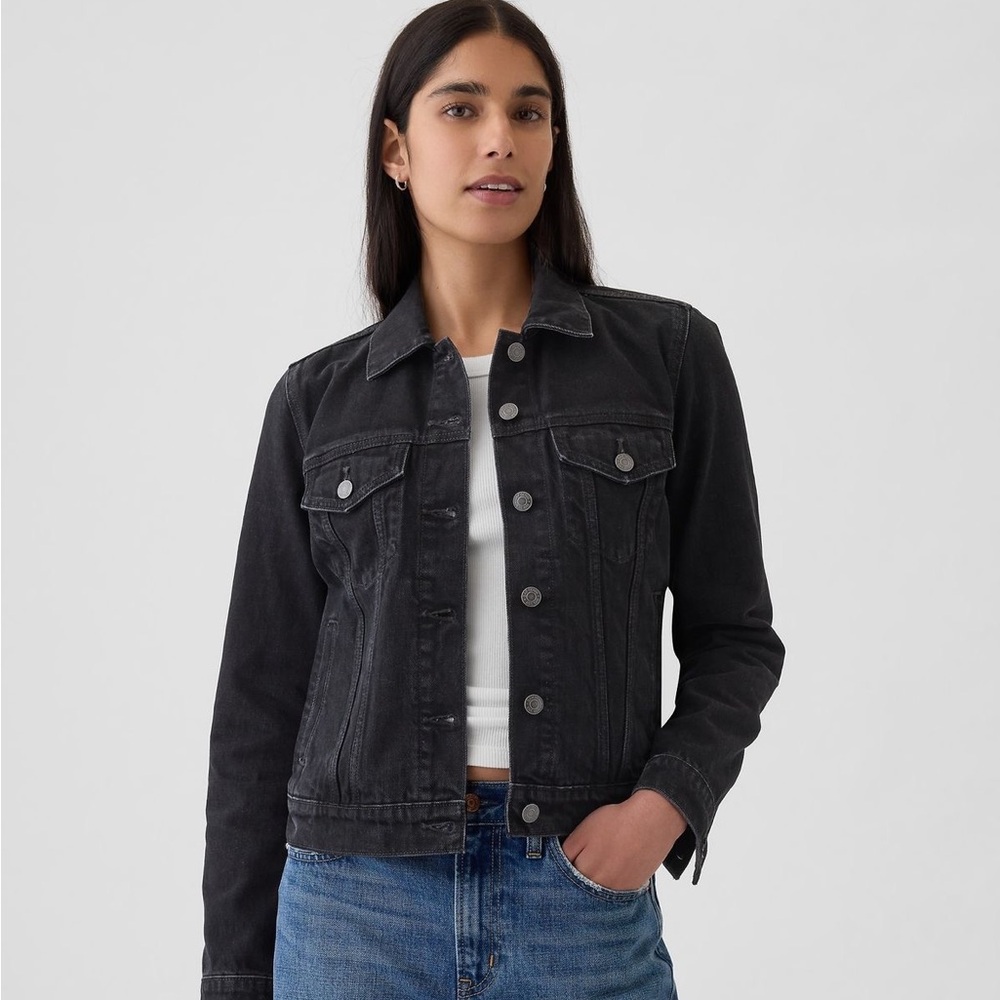 Gap Black Denim Jacket